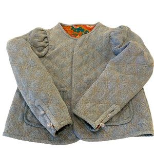 Denim jean jacket size small (6-8)